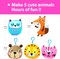 My First Sewing Animal Summer for Kids, Beginner Art & Craft, 5 Easy Activities Stuffed Animal Dolls, Keyring Charms, Instructions & Felt Materials for Learn to Sew, Embroidery